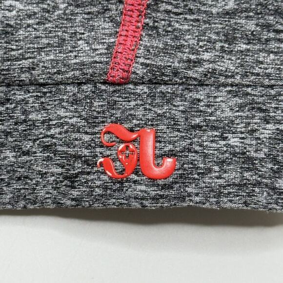 Jo+Jax Dancewear Sports Bra Dance Top Small SA Convention Reversible Gray/Pink - Picture 7 of 8